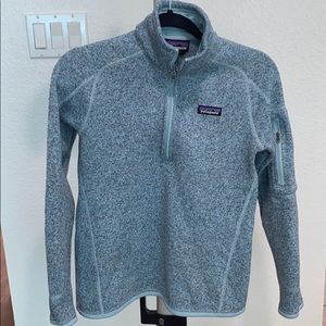 Patagonia Women’s fleece 3/4 zip-great condition!